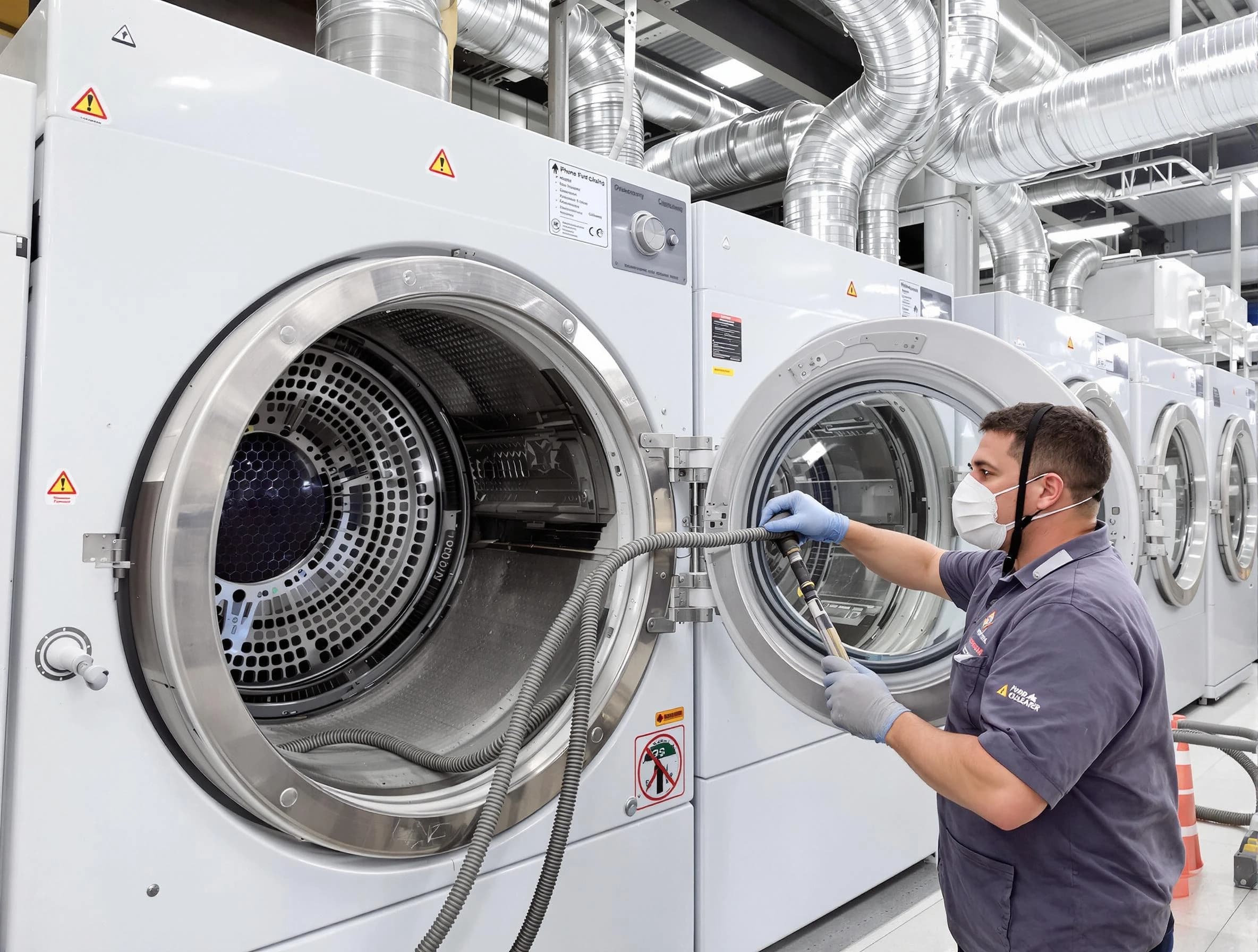 Industrial-grade dryer vent cleaning by Revere Dryer Vent Cleaning in Revere