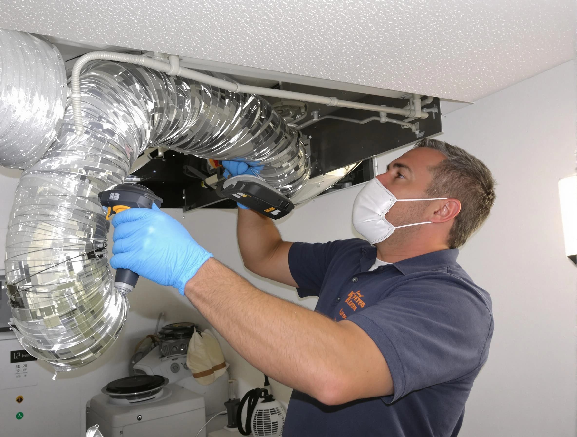 Revere Dryer Vent Cleaning professional performing thorough residential dryer vent cleaning in Revere