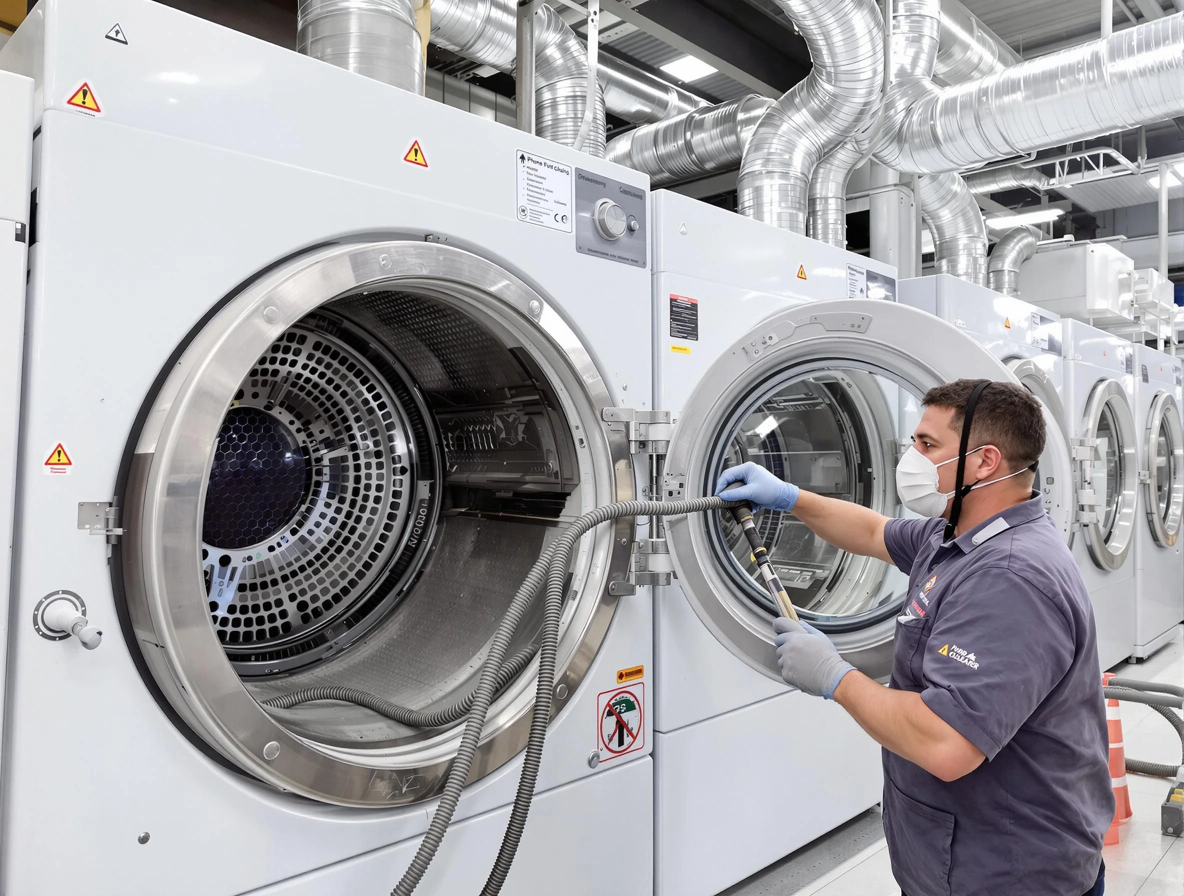 Industrial-grade dryer vent cleaning by Revere Dryer Vent Cleaning in Revere